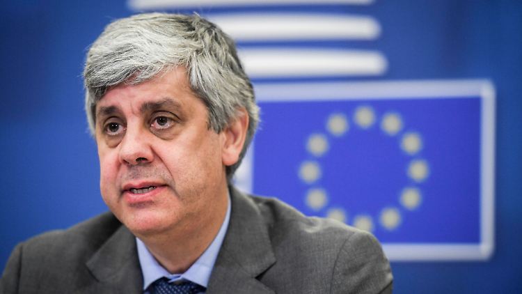 Gilt schon länger als amtsmüde: Eurogruppen-Chef Centeno. 