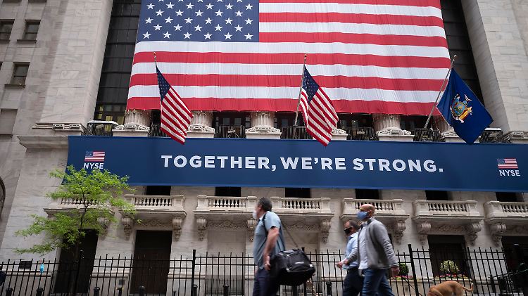 Stark war gestern: Die Aufholjagd an der Wall Street flacht sich ab.