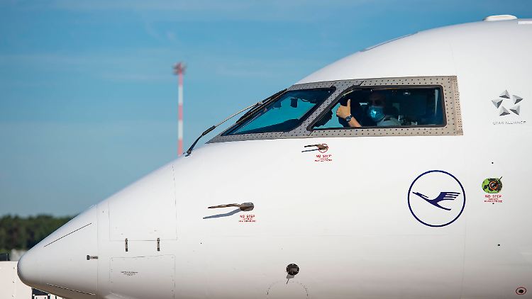 Die Lufthansa-Piloten würden auf Gehalt verzichten, aber nicht auf ihre Jobs.
