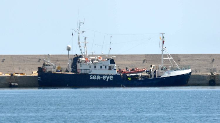 Die Flüchtlinge waren unter anderem auf dem Rettungsschiff "Alan Kurdi".