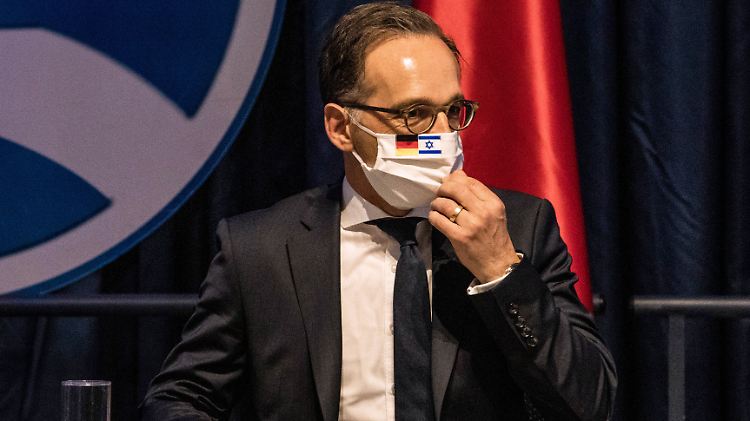Außenminister Maas hält die geplanten Annexionen für "nicht mit internationalem Recht vereinbar".