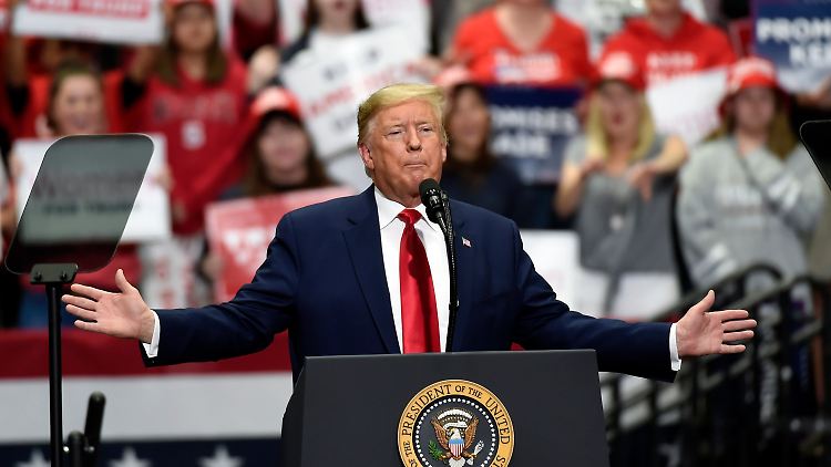 Seinen ersten Auftritt will Trump in der Stadt Tulsa im Bundesstaat Oklahoma geben.