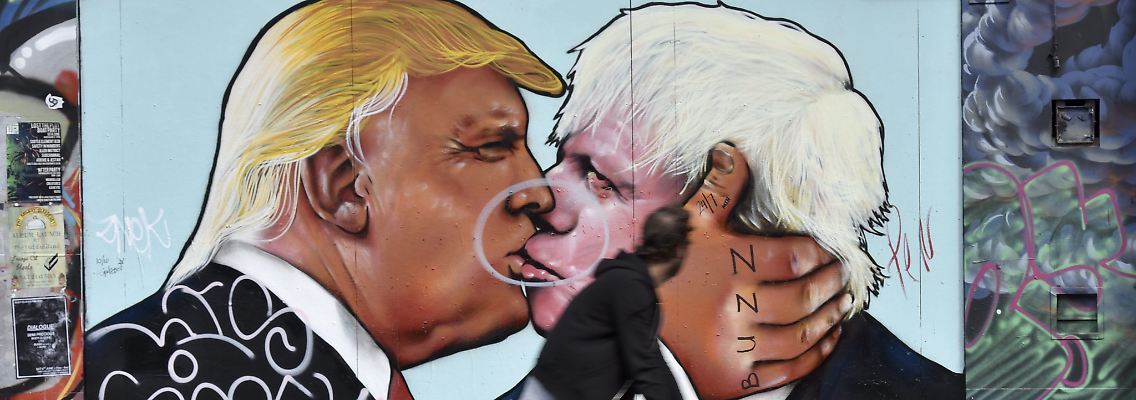 Donald Trump und Boris Johnson sind politische Doppelgänger. Aber in Handelsfragen könnte es zwischen beiden krachen.