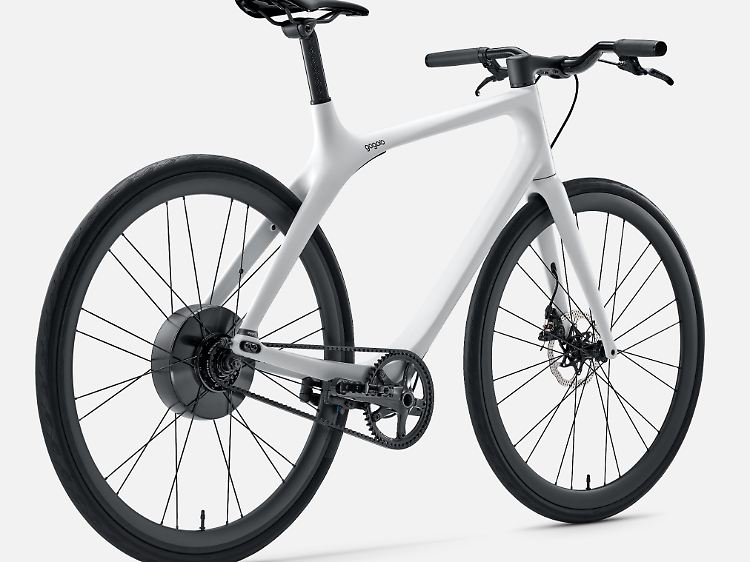 Ein sonst im Rahmenbau übliches Sitzrohr hat Gogoro beim Design-Pedelec Eeyo weggelassen.