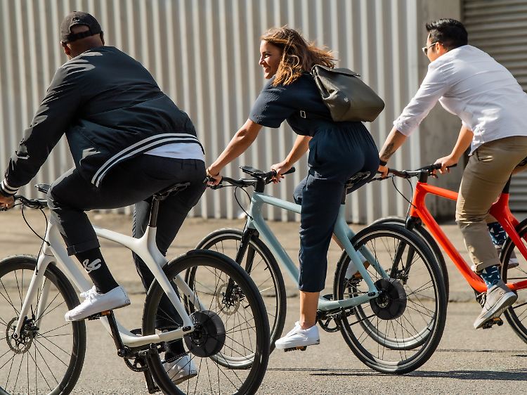 Die Pedelec-Technik konzentriert sich allein auf das sogenannte Smartwheel im Hinterrad.