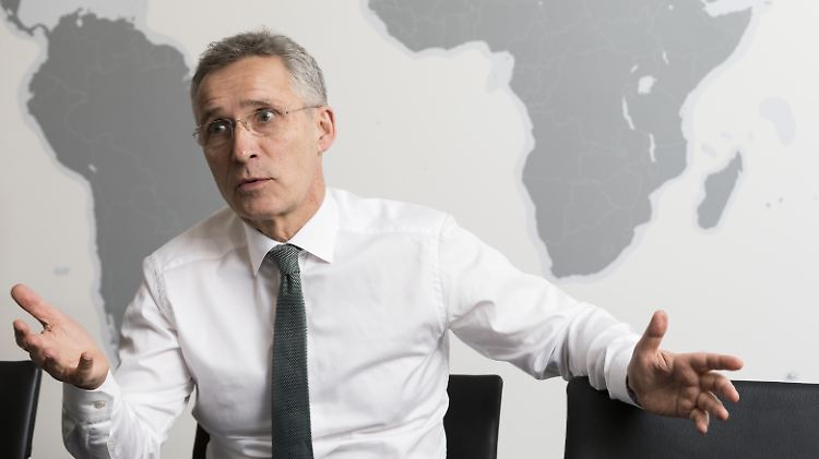 Nato-Generalsekretär Stoltenberg sieht kein Mitgliedsland direkt bedroht.