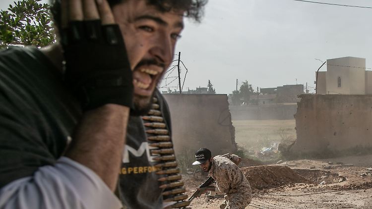 Die Kämpfer der libyschen Regierung konnten zuletzt die Hauptstadt Tripolis wieder unter Kontrolle bringen.