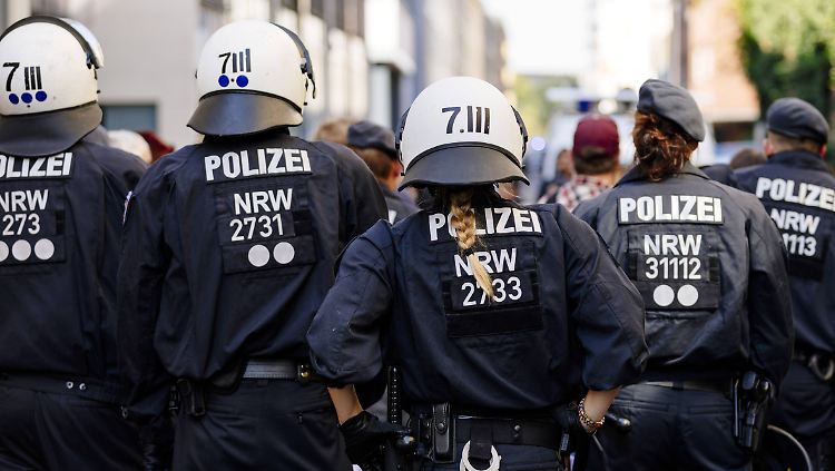 Auch nordrhein-westfälische Polizisten sind häufig in der Hauptstadt im Einsatz, um beispielsweise Demonstrationen abzusichern.