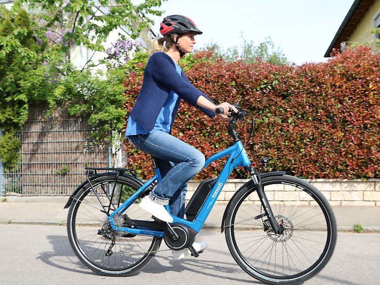 Der E-Motor des Trenoli Brenta Sportivo T stammt aus den Mountainbikes der Firma und schiebt extrem kräftig an.