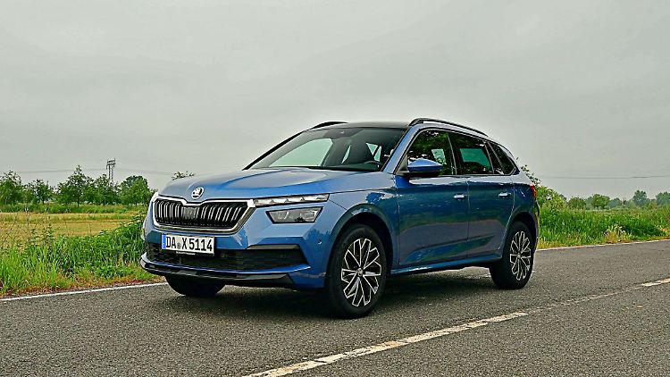 Äußerlich ist der Skoda Kamiq TGI G-Tec nicht von seinen Brüdern mit Benzin- oder Dieselantrieb zu unterscheiden.
