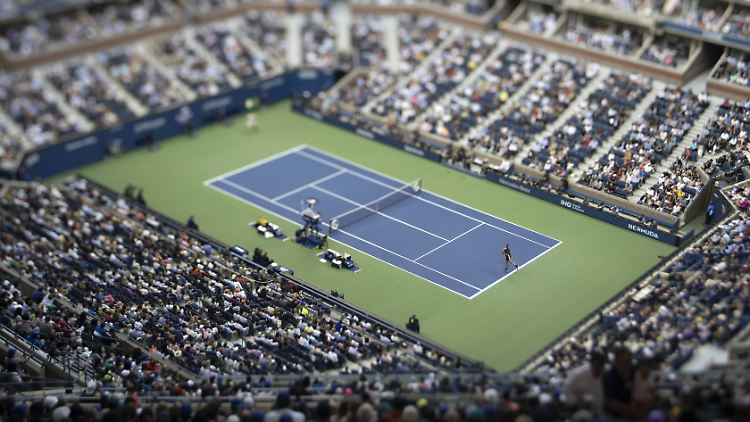 2019 war das Stadion beim Herren-Finale zwischen Rafael Nadal und Daniel Medwedew voll besetzt.