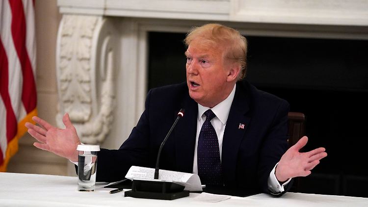 Chloroquin-Fan Donald Trump