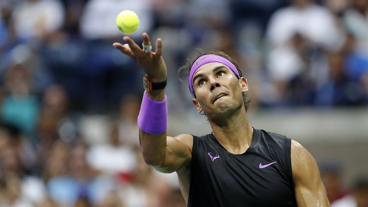 Rafael Nadal siegte 2019 im Finale der US Open.