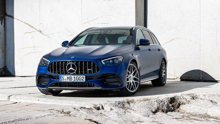 Mit geschärfter Optik wollen die E 63-Modelle einmal mehr darauf aufmerksam machen, dass sie in der Tradition von "The Hammer" stehen.