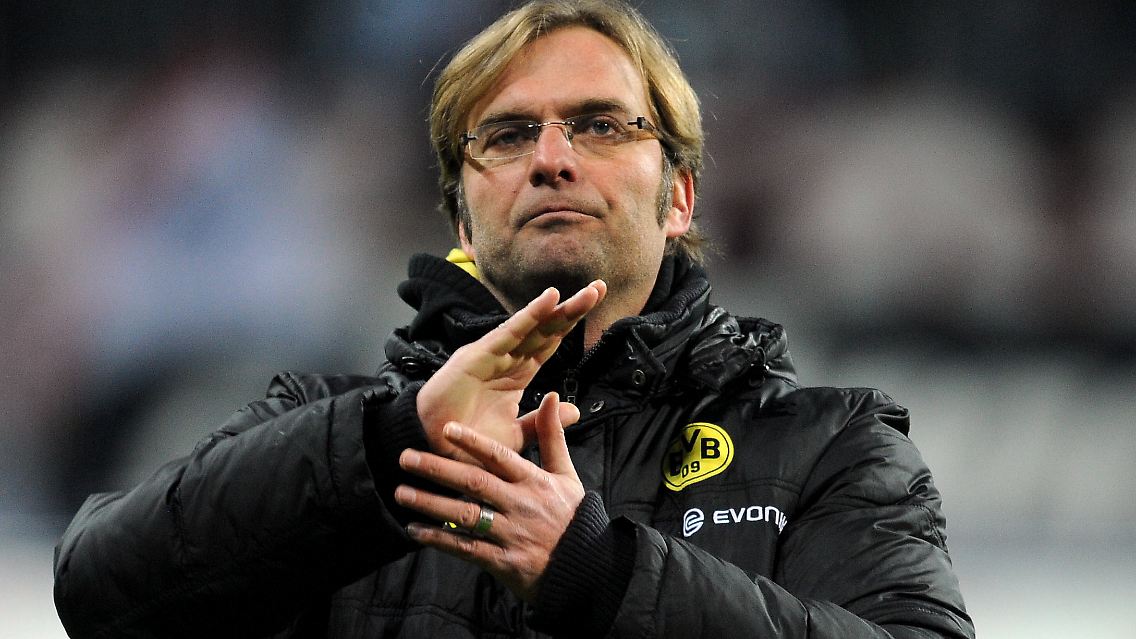 "Jetzt sind wir kurz enttäuscht, doch ab morgen wissen wir wieder, dass wir eine herausragende Hinserie gespielt haben": Jürgen Klopp.