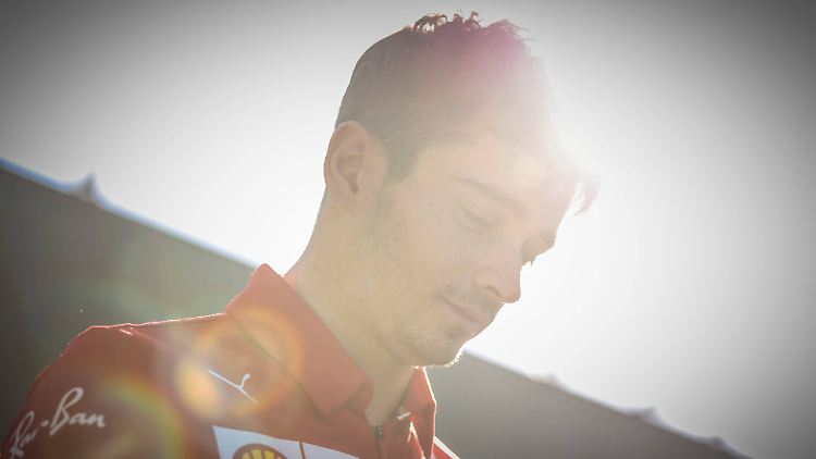 Schon früh im Ferrari unterwegs: Charles Leclerc.