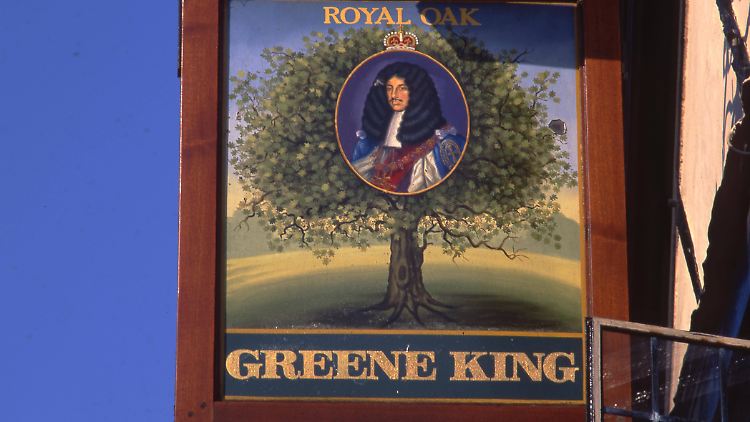 Keine glorreiche Vergangenheit: Pub der Kette Greene King.