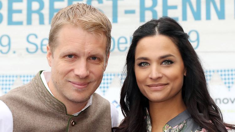 Erwarten ihr zweites gemeinsames Kind: Oliver und Amira Pocher.