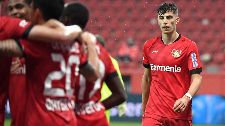 Kai Havertz wird wohl bald die Trikotfarbe wechseln.