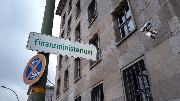 Das Finanzministerium in Berlin
