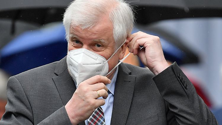 Auch Horst Seehofer nahm an der Konferenz teil.