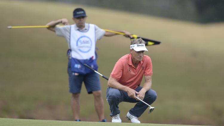"Ich spiele noch ein bisschen. Aber sicher keine fünf Jahre mehr", sagte Bernhard Langer jüngst. Derzeit läuft es gut.