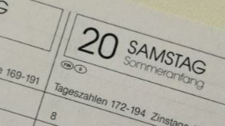 Meistens beginnt der kalendarische Sommer am 21. Juni, nur manchmal verrutscht er, wie in diesem Jahr.