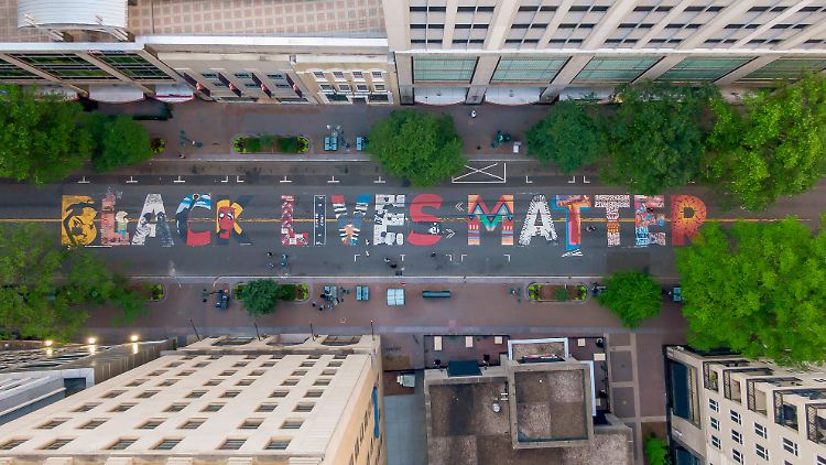Auch in Charlotte finden seit Tagen Anti-Rassismus-Demos statt.