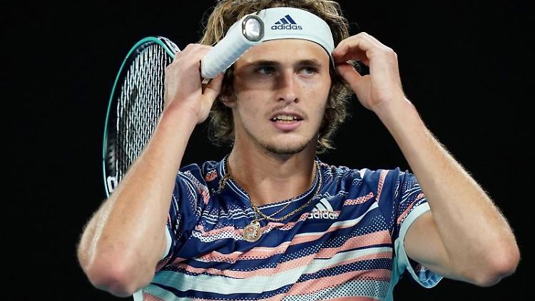 Zieht zurecht den Ärger auf sich: Alexander Zverev.
