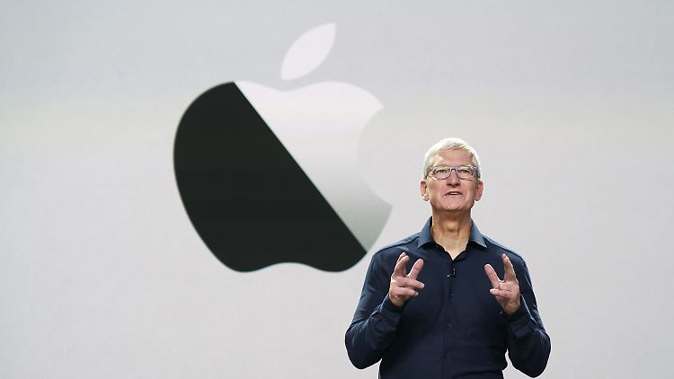 Apple-Chef Tim Cook kann sich freuen - sein Unternehmen genießt größtes Vertrauen bei den Anlegern. 