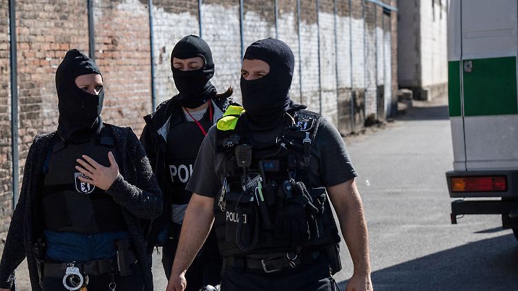 250 Beamte waren bei der Razzia in Berlin im Einsatz.