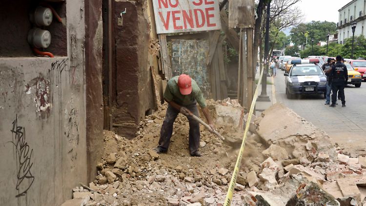 Besonders der Bundesstaat Oaxaca ist betroffen.