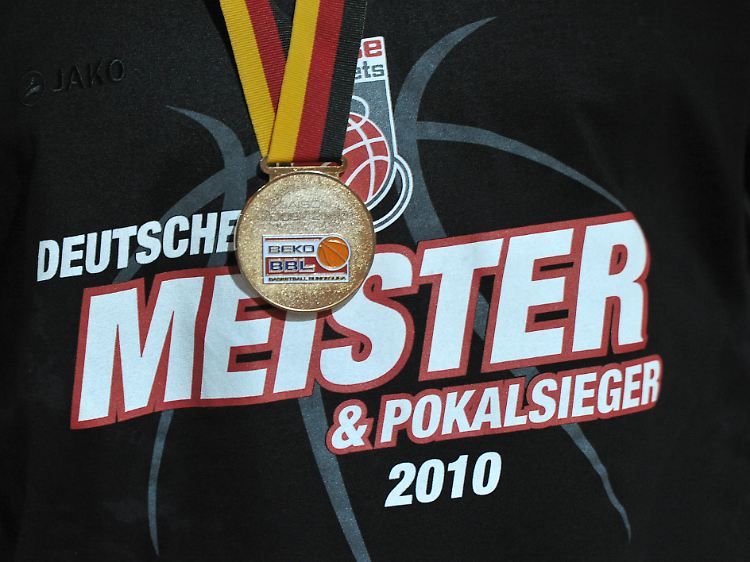 2010 holten die Bamberger beiden natioinalen Basketball-Titel.