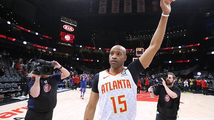 Sein letztes Spiel: Am 11. März verlor Carter mit seinen Atlanta Hawks bei den New York Knicks, dann wurde die NBA-Saison pausiert.