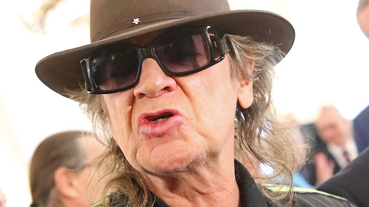 Udo Lindenberg ist erleichtert.