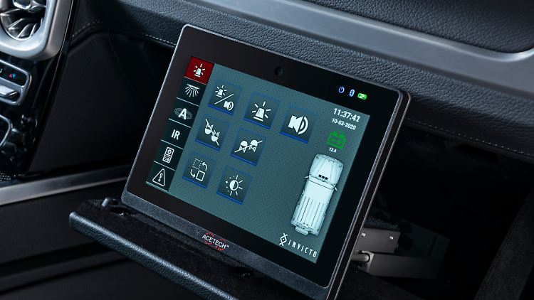 Alle wichtigen Dinge werden mit einem Chip versehen und können vom Fahrzeug aus überwacht werden.