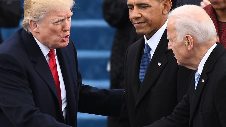 Die erste Debatte zwischen Trump (li.) und Biden soll am 29. September in Cleveland im Bundesstaat Ohio stattfinden