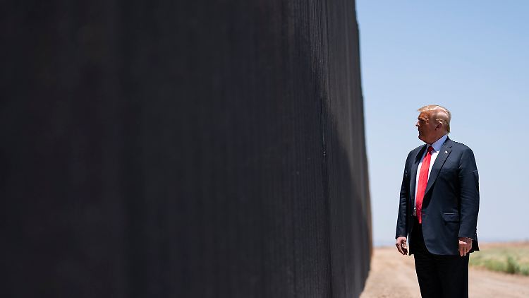 Die Grenzmauer zu Mexiko ist Trumps Vorzeigeprojekt.