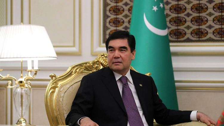 Der autoritäre Präsident von Turkmenistan, Garbanguly Berdimuhamedow.