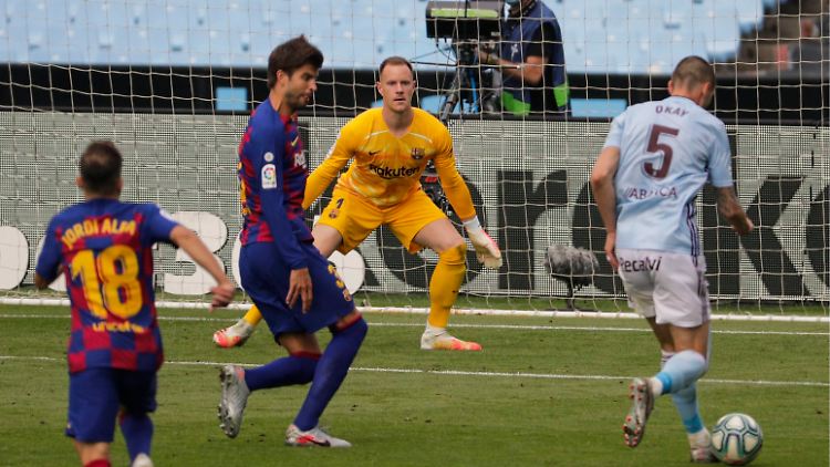 Marc-Andre ter Stegen war am Ende der glückliche Matchwinner aus Sicht des FC Barcelona.