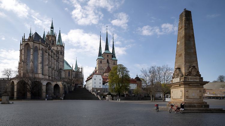 Dom und Severinkriche - auch für Gütersloher Touristen ohne Attest ist ein Besuch kein Problem in diesem Jahr. So will es Thüringen.