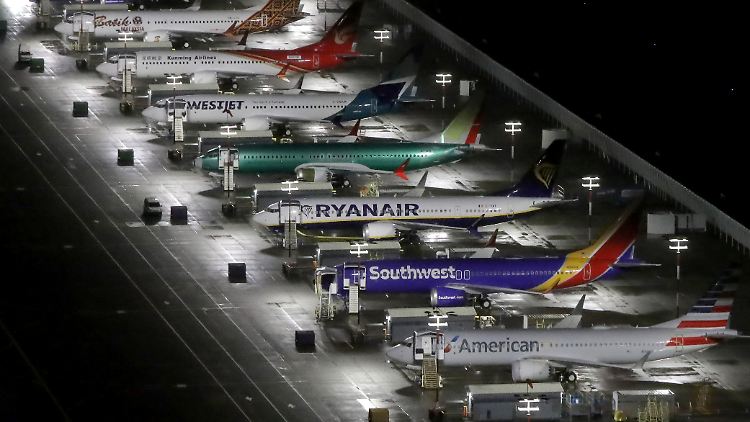 Das Flugverbot betrifft Airlines weltweit. Viele 737 Max sind deshalb an der Boeing-Zentrale in Seattle geparkt.