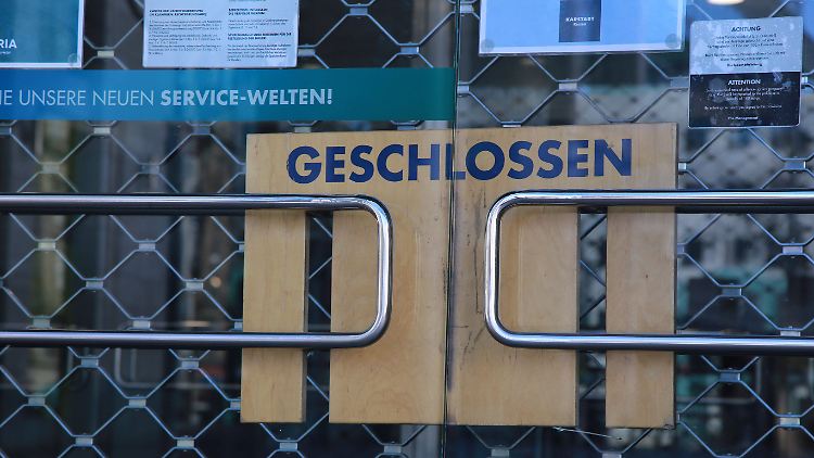 Auftrags- und Produktionsrückgänge veranlassten viele Betriebe zur zwischenzeitlichen Schließung.