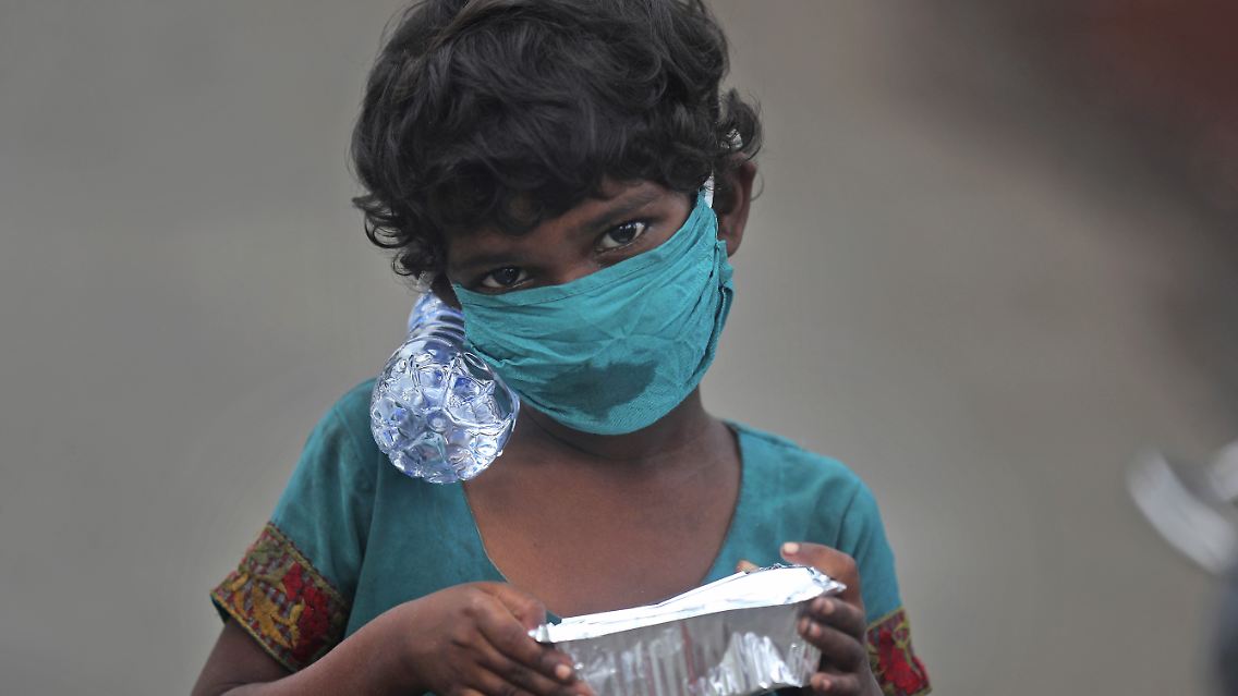 Das Zentrum der Pandemie ist Neu Delhi.