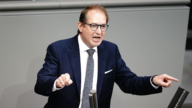 Es gehe darum, Sicherheit für die betroffenen Rentner zu schaffen, sagt Alexander Dobrindt.