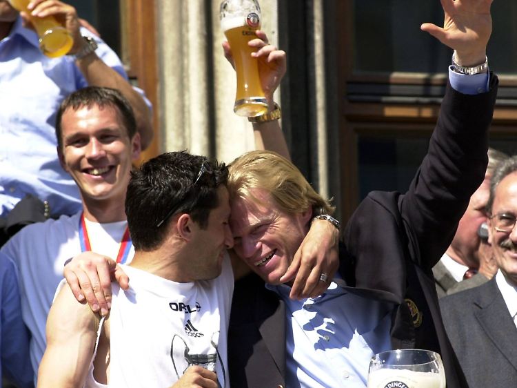 2001 feierten Salihamidzic und Kahn zusammen Meisterschaft und Champions-League-Sieg.