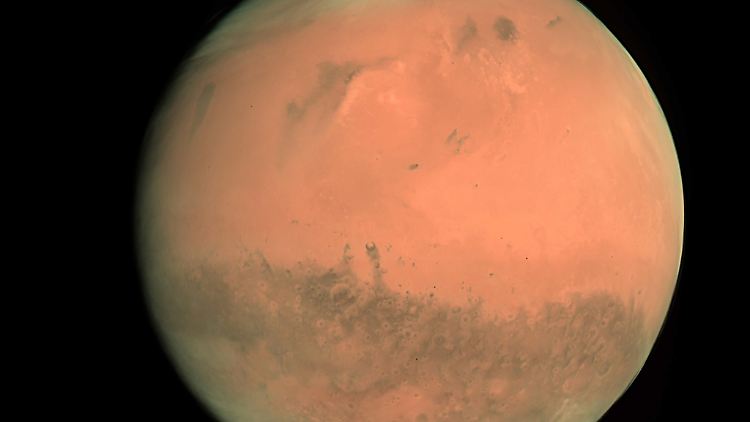 Die chinesische Sonde wird etwa sieben Monate zum mars unterwegs sein.