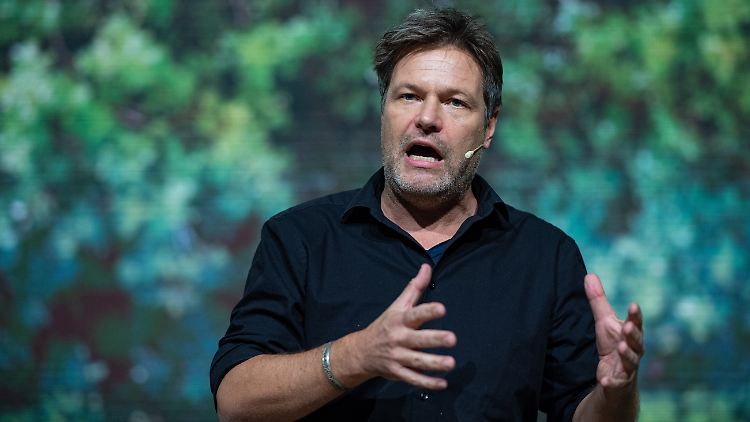 Grünen-Chef Robert Habeck wirft dem Finanzminister Versäumnisse vor.