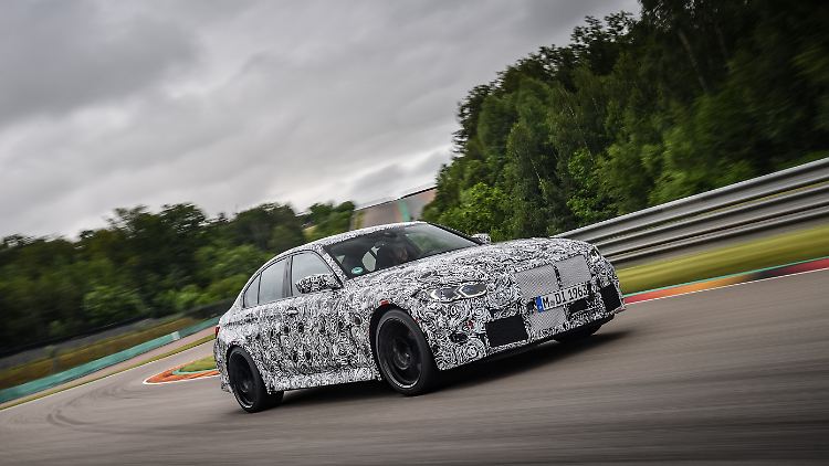 Auf dem Rundkurs am Sachsenring wird die Endabstimmung des BMW M3/M4 vorgenommen.