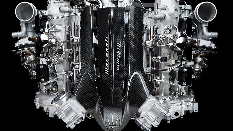 Nettuno heißt der V6 von Maserati, der nach 20 Jahren der erste Motor aus Modena ist. 
